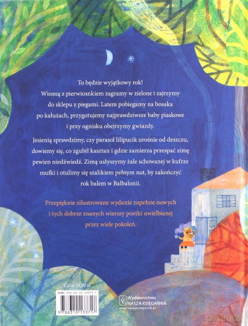 Wiosna, lato, jesień, zima w moich rymach - Wanda Chotomska, Ewa Poklewska-Koziełło [KSIĄŻKA]