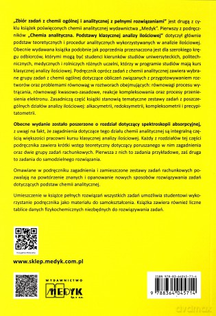 Zbiór zadań z chemii ogólnej i analitycznej [KSIĄŻKA]