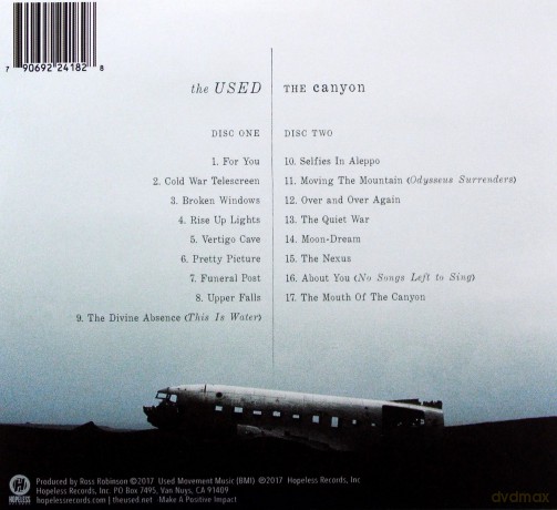 The Used: The Canyon (digipack) [CD]
