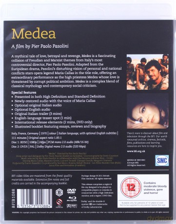 Medea [Blu-Ray]+[DVD]