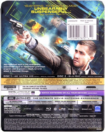 Source Code (Kod nieśmiertelności) [Blu-Ray 4K]+[Blu-Ray]