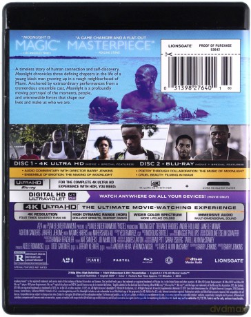 Moonlight [Blu-Ray 4K]+[Blu-Ray]