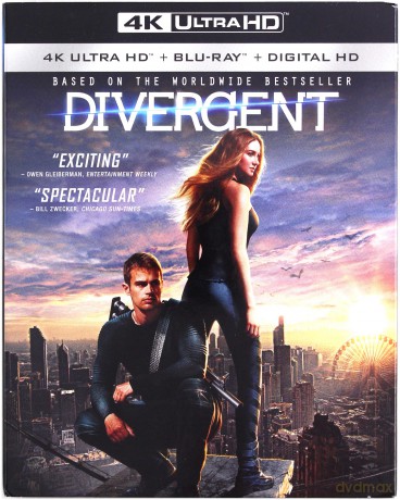 Divergent (Niezgodna) [Blu-Ray 4K]+[Blu-Ray]