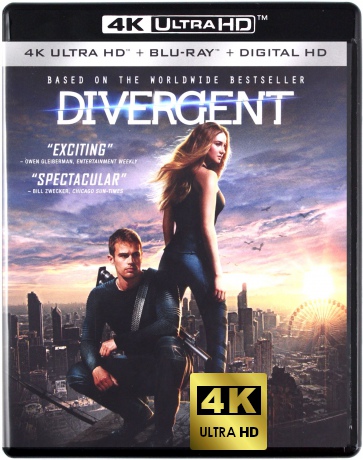 Divergent (Niezgodna) [Blu-Ray 4K]+[Blu-Ray]