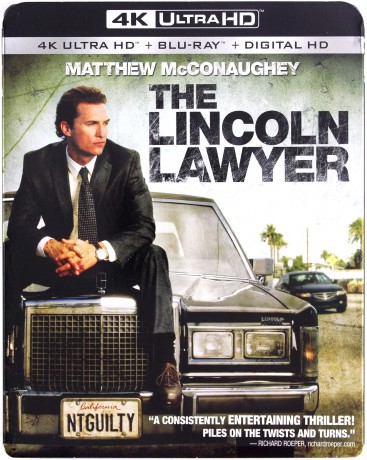 The Lincoln Lawyer (Prawnik z Lincolna) [Blu-Ray 4K]+[Blu-Ray]