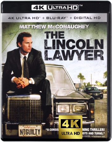 The Lincoln Lawyer (Prawnik z Lincolna) [Blu-Ray 4K]+[Blu-Ray]