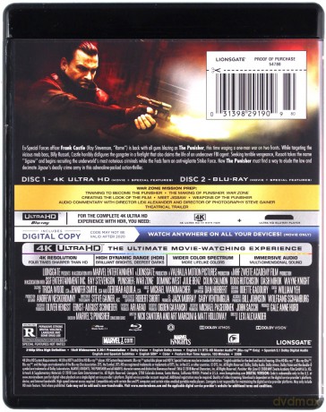 Punisher: War Zone (Punisher: Strefa wojny) [Blu-Ray 4K]+[Blu-Ray]