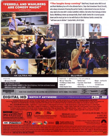 Daddy's Home (Tata kontra tata) [Blu-Ray 4K]+[Blu-Ray]