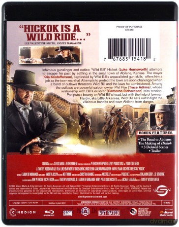 Hickok [Blu-Ray 4K]+[Blu-Ray]