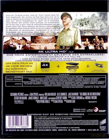 Most na rzece Kwai [Blu-Ray 4K]