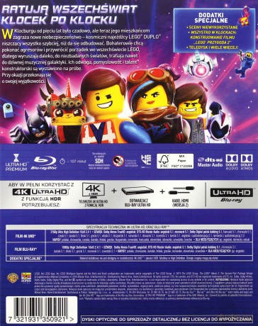 LEGO Przygoda 2 [Blu-Ray 4K]+[Blu-Ray]