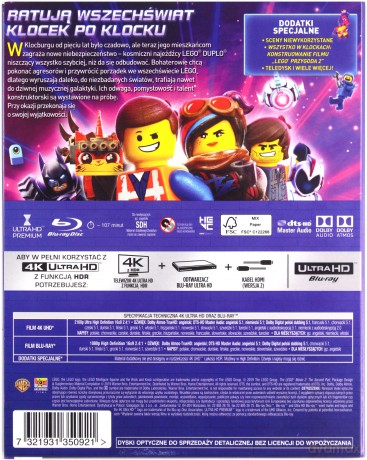 LEGO Przygoda 2 [Blu-Ray 4K]+[Blu-Ray]