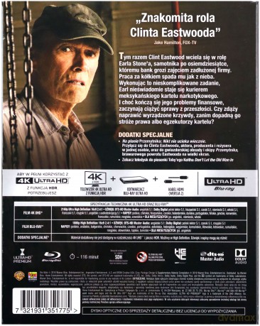 Przemytnik [Blu-Ray 4K]+[Blu-Ray]