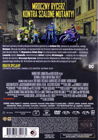 Batman kontra Wojownicze Żółwie Ninja [DVD]