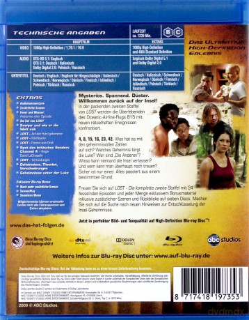 Lost - zagubieni Sezon 2 [Blu-Ray]