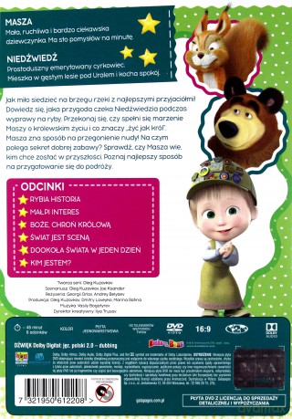 Masza i Niedźwiedź część 10: Dookoła świata [DVD]