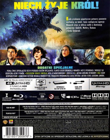 Godzilla II: Król potworów [Blu-Ray 4K]+[Blu-Ray]