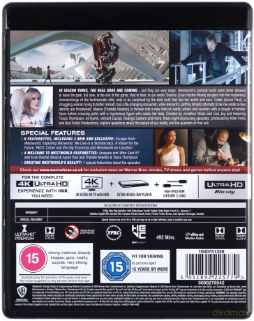 Westworld Season 3 [3xBlu-Ray 4K]