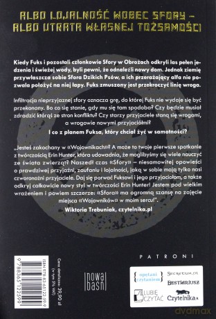 Ukryty wróg. Sfora (Tom 2) - Erin Hunter [KSIĄŻKA]