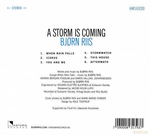 Bjorn Riis: A Storm Is Coming (digipack) [CD]