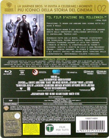 The Matrix (steelbook) [Blu-Ray]