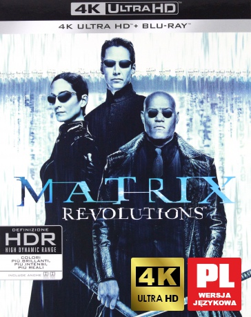 Matrix Rewolucje [Blu-Ray 4K]+[Blu-Ray]