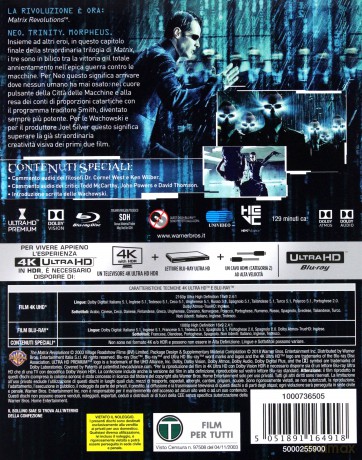 Matrix Rewolucje [Blu-Ray 4K]+[Blu-Ray]