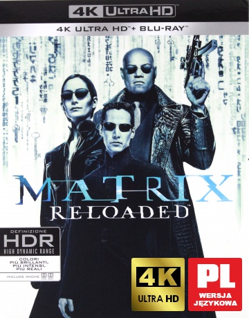 Matrix reaktywacja [Blu-Ray 4K]+[Blu-Ray]