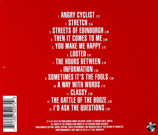 The Proclaimers: Angry Cyclist [CD]