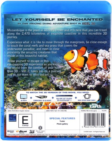 Dive 3D - Volume 2 [Blu-Ray 3D]