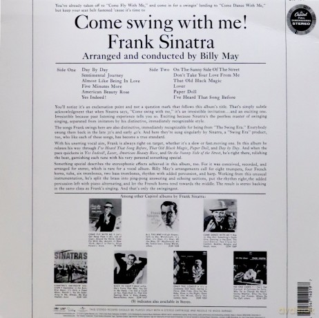 Frank Sinatra: Come Swing With Me! [Winyl]