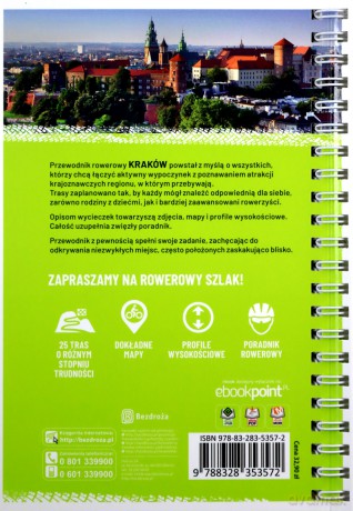Kraków i okolice Wycieczki i trasy rowerowe - Michał Franaszek [KSIĄŻKA]