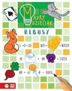 Mądry dzieciak Rebusy 6+ - Dorota Jabłońska [KSIĄŻKA]