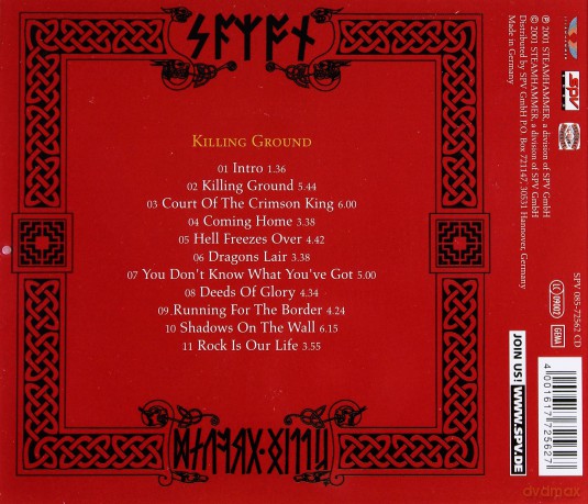 Saxon: Killing Ground [CD]
