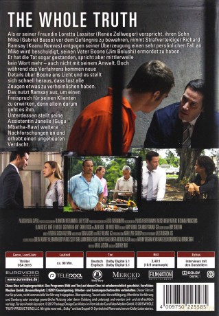 The Whole Truth (W imię prawdy) [DVD]