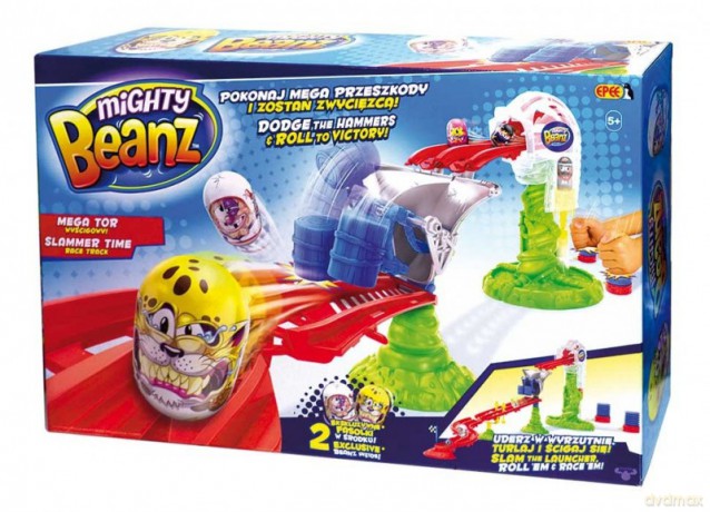 Figurki Fasolki Mighty Beanz - Zestaw Mega tor z 2 fasolkami [FIGURKA]
