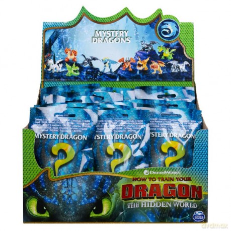 Jak wytresować smoka: Tajemnicze smoki, Display: 24 sztuki [FIGURKA]