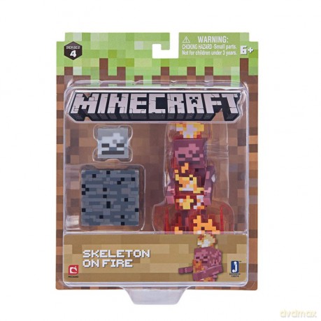 Minecraft - Skeleton w ogniu [FIGURKA]