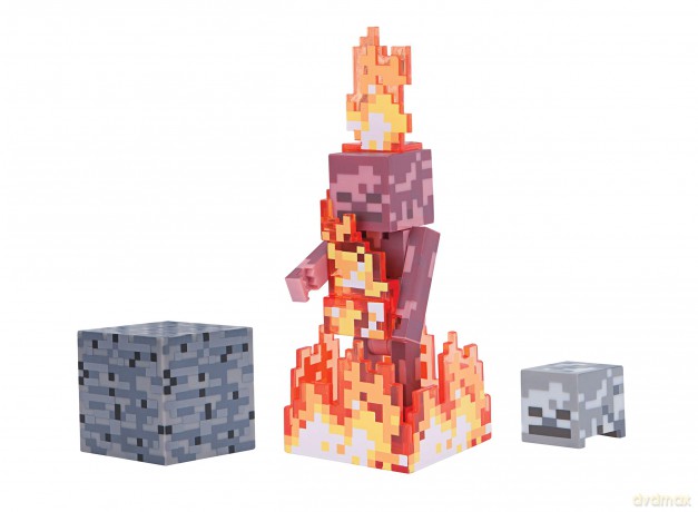 Minecraft - Skeleton w ogniu [FIGURKA]