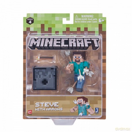 Minecraft - Steve ze strzałami [FIGURKA]