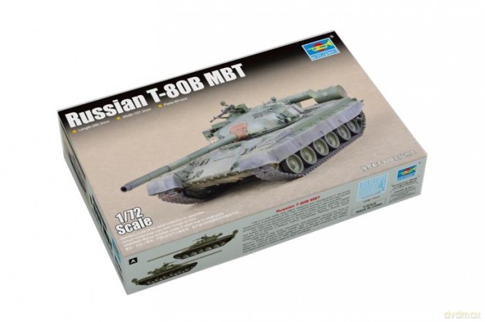 Model plastikowy Czołg rosyjski T-80B MBT