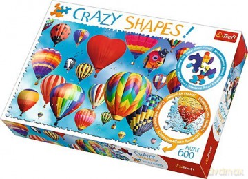 TREFL 600 el. Crazy Shapes - Kolorowe balony [PUZZLE]