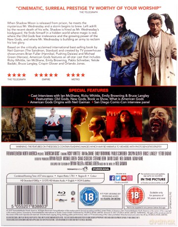American Gods (Amerykańscy bogowie) (steelbook) [4xBlu-Ray]