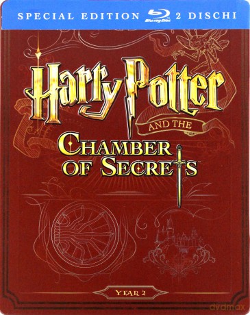 Harry Potter and the Chamber of Secrets (Harry Potter i Komnata Tajemnic) (steelbook) [2xBlu-Ray]