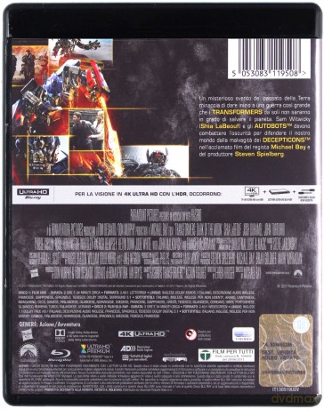 Transformers 3 [Blu-Ray 4K]+[Blu-Ray]