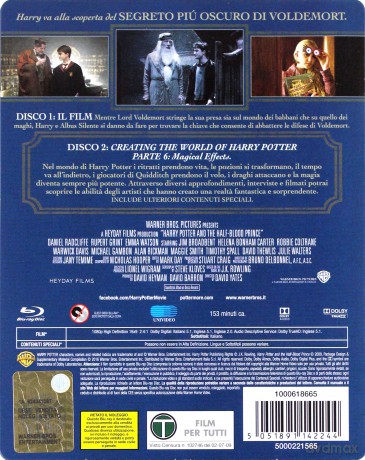 Harry Potter and the Prisoner of Azkaban (Harry Potter i więzień Azkabanu) (steelbook) [2xBlu-Ray]