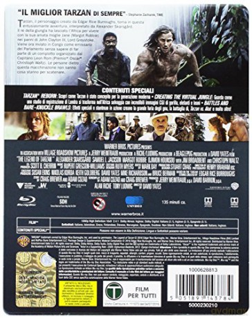 The Legend of Tarzan (steelbook) [Blu-Ray]