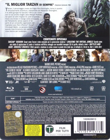 The Legend of Tarzan (steelbook) [Blu-Ray]