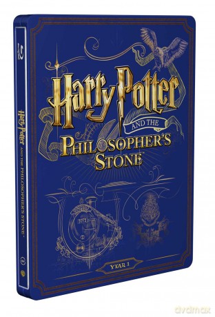 Harry Potter and the Sorcerer's Stone (Harry Potter i Kamień Filozoficzny) (steelbook) [2xBlu-Ray]
