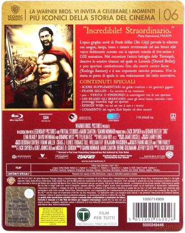 300 (steelbook) [Blu-Ray]